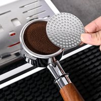 51/53/58mm Coffee Puck Screen Stainless Steel Reusable Coffee Puck Screen Double Layer Coffee Filter Fine Mesh