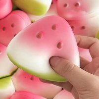Adorable Watermelon Squishy Slow Rebound Toy - Ultra Soft Stress Relief Fidget for Kids/Adults | Fun Squeeze Toy Gift Squishy