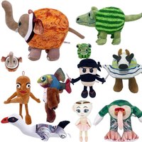 58style Italian Brainrot Tung Tung Tung Sahur Plush Toys Tungtung Sahur Tralalero Tralala Shark Plush Soft Stuffed Toy Doll Gift