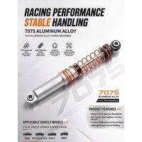 D1RC 4 PCS Alloy 7075 Shock Absorbers 65/80/90/100mm Length Optional For 1/10 RC Model Car Road Crawler Buggy Truck Accessories