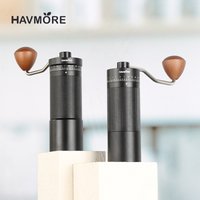 Havmore Portable Mini 5-Star Stainless Steel Conical Burr Manual Coffee Grinder