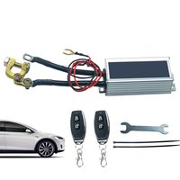 Car Battery Quick Disconnect Smart Waterproof Protective Metal Auto Off Remote Battery Disconnect for Sedan SUV RV ATV Van