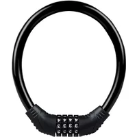 AliExpress NONE No Key 4 Digit Combination Bike Lock Mini Round Steel Cable Security Lock
