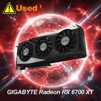 Gigabyte RX 6700 XT 6700XT RX6700 Nitro 12GB Video Card AMD Radeon RX6700XT Graphics Cards Desktop PC Office Computer Game