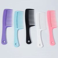Hairdressing wide tooth styling comb, anti-static, suitable for home hairdressing and hair salons,special for real hair wigs