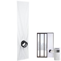 Window Dryer Vent Kit Water-resistant AC Window Sealing Cloth Windproof Air Conditioning Baffle AC Window Seal for Seal Medium