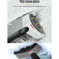 Car Snow Brush Cleaning Shovel Glass Ice Scrapers Tool Accessories For Audi Sline A1 A3 A4 A5 A6 A7 A8 Q2 Q3 Q5 Q7 Q8 TT S1 S3