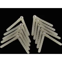 10pcs Diameter 2.5mm 4.5mm Plastic Pin Hinge For RC Airplane Model Wing