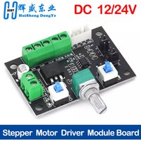 DC 12V 24V Stepper Motor Driver Controller Speed Regulator PWM Pulse Signal Generator Module