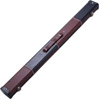 Heavy Duty Billiard Cue Case Velvet Foam Lined PU Leather Snooker Pool Cue Carrier Storage for Table Billiard Equipment