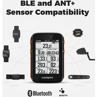 AliExpress NONE Coospo BC200 GPS Bicycle Navigator 2.4inch ANT Plus Bluetooth5.0 Multi Lingual Speedometer Odometer With Enhanced Mount