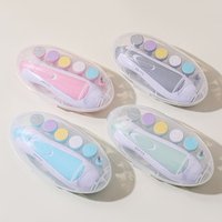 Multifunctional Electric Baby Nail Trimmer with Light Care Nail Baby Nail Clipper Manicure with Storage Box Baby Nail Grinder