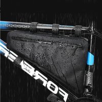 AliExpress NONE Bicycle Triangle Bag Portable Large Capacity Rainproof Cycling Bag MTB Road Bike Front Frame Tube Bags Accessories