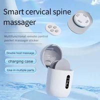 Smart Cervical Spine Massager Remote Control Electric Muscle EMS Abdominal Arm Leg Waist Weight Loss Body Slimming Massager