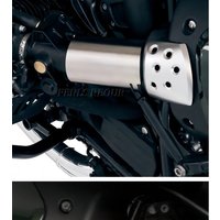 R12/R12 Ninet 2024-2025 Stainless Steel Intake Cover: Bolt-on Custom Side Panel, Boosts Engine Ventilation Upgrade