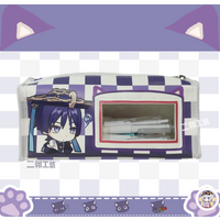 Cute Game Pencil Bag Wanderer Kabukimono Balladeer Hat Guy Ita Bag Zipper Pouch for Pencils Large Capacity Stationery Pouch Gift