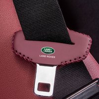 Leather Car Interior Safety Seatbelt Buckle Protect Cover For Land Rover Freelander L2 LF Discovery 3 Range Rover 2 Accessories