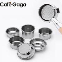 Coffee Filter Basket 51mm 54mm 58MM Stainless Steel Replacement For Bottomless Portafilter Espresso Tools Barista Accessories