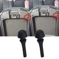 2Pcs Car Center Console Armrest Cover Limiter Protector For Nissan X-Trail X Trail T31 2007-2013 Cushion Rubber Replace old