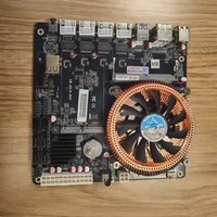 DDR5 N150 6-Bay NAS Motherboard 2*NVMe 6*SATA3.0 PCI-E Mini ITX Board 4*Intel i226-V 2.5G NAS Board