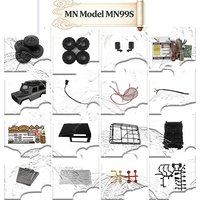 MN99 MN99S Model D90 D91 1/12 RC Car Window Mesh Upgrade Spare Parts Metal OP Simulated Decorations Accessaries Diy