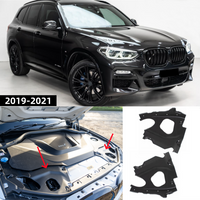 Headlight Cover 51767397489 51767397490 For BMW X3 X4 G01 G02 2019-2021