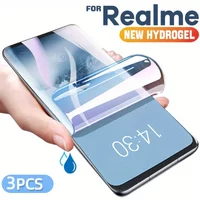 3Pcs Screen Protector For Realme 14 13 12 11 Pro Plus Screen Protector Hydrogel For Realme C75 C53 C67 C65 C61 C63 Film