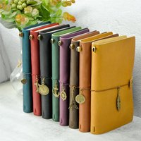 100 % echtes Leder, nachfüllbares Reise-Notizbuch, Retro-DIY, handgefertigtes Tagebuch, Skizzenbuch, Schule, Büro, Geschenk, individuell
