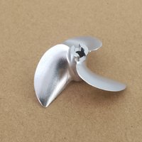RC Boat Propeller P1.4 36m 3.175mm 1/8" Shaft Left Right Metal CNC 3-blades Prop for RC Racing Boat MONO Speed Boat