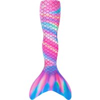 Girls One-Piece Mermaid Tail Swimsuit, Cute Beach Bathing Suit, Children Performance Cosplay Costume, Kids Dress Up Clothes