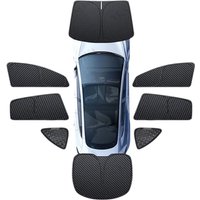 For Tesla Model YL 3 Y Juniper Highland 2025-2017 Upgraded Sunshade Side Window Shade Cover Windshield Sun Visor Privacy Camping