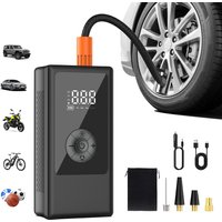 AliExpress YIJU Portable Car Air Pump Tire Inflator Compressor Digital Cordless 150PSI Car Tyre Inflator For Motocycle Bicycle Balls