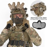 AliExpress KOLINLOV Tactical High Elasticity Breathable Balaclava Hat Venom V1 Full Face Mask for CS Paintball Motorcycle Cycling Fast Helmet Gear