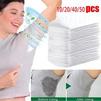 New 10/50pcs Unisex Sweat Pads Summer Deodorants Underarm Anti Perspiration Sweat Pads Disposable Absorb Sweat Shield Pad