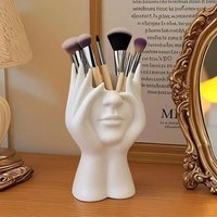 Makeup brush storage box, suitable for storing makeup brushes, cosmetics, dressing table items, desk items, pens, etc.