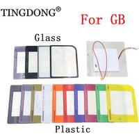 1Set For Gameboy GB Plastic Glass Screen Lens Console Screen Backlight Polarizer Film Replacement Parts