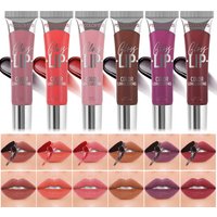 6 Colors Matte Peel Off Liquid Lipstick Long Lasting Waterproof Lip Gloss Mask Moisturizer Tear Pull Lip Lint Cosmetic Makeup
