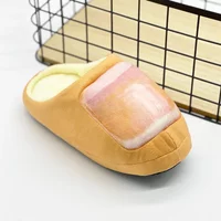 TreasuringU Toe Pattern Plush Slippers Men Women Fun Digit Pattern House Shoes Adults Soft Warm Shoes Christmas Gifts
