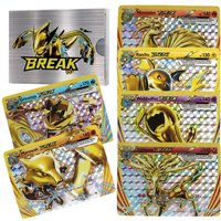 Newest Pokemon TCG XY Break Card Golden Arcanine Ho-Oh Lugia Greninja Trevenant Rare Card Collection