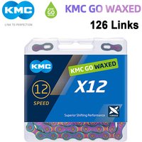 AliExpress KMC Waxed Go 12S Bicycle Chain X12 Aurora 12 Speed Wax Chains Road Bike Curren Mountain Bicycle Chain for Shimano M6100 M8100