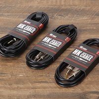 Leather Electric Guitar Cable Durable Heavy Duty Noiseless Oxygen-Free Copper Wire for Bass Amp Electric Instrument Cable