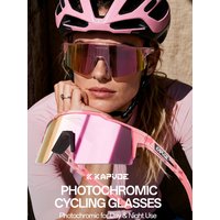 AliExpress kapvoe Kapvoe Photochromic Cycling Sunglasses Women Glasses Fashion Bicycle Glasses Outdoor Riding Goggles Sports MTB Bike Eyewear