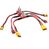 AliExpress SKYAREA Large Current High Load Switch XT60 XT90 T-Plug Power ON-OFF Toggle 12/14AWG for eBike RC Airplane ESC Motor Connecting Adapter