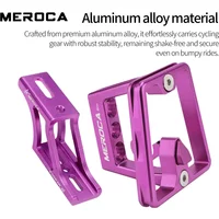 AliExpress NONE MEROCA Folding Bike Front Bag Raised Base Aluminum Alloy Front Carrier Mount Adapter Raiser for Dahon Brompton Folding Bike