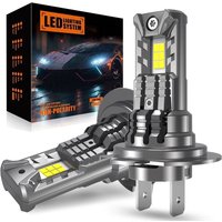 2Pcs H7 Led Headlight Bulb 150W Ultra Powerful 30000LM Super White 6500K 12V Canbus H7 Car Lamp Error Free H7 TurboLight