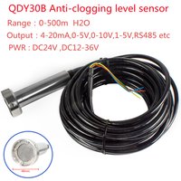 QDY30B-Capteur de niveau d'eau précieux analogique SubSN, transmetteur de niveau de liquide anti-obFum, faible coût, étanche, 4-20ma, RS485