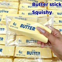 1pc Oblong Butter Bread Squeeze Toy, for Kneading And Squeezing, Offering a Fun And Soft Elastic Experience,Party Favors