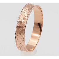 real gold 585 jewelry 14k rose gold rings for women wedding rings about 3.8mm big size 10.5