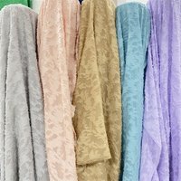 1/2/3m Thin Semi-transparent Chiffon Jacquard Fabric Making Dresses/Sun Protection Shirts Soft Fabric