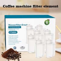 4/6PCS Water Filter Cartridge Replacement for SiemensEQ6 EQ9 TCZ7003 Coffee Machine